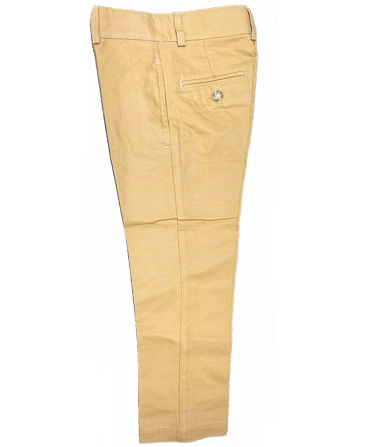 ARMANDO MARTILLO Boys Flat Front Cotton Skinny Fit Casual
