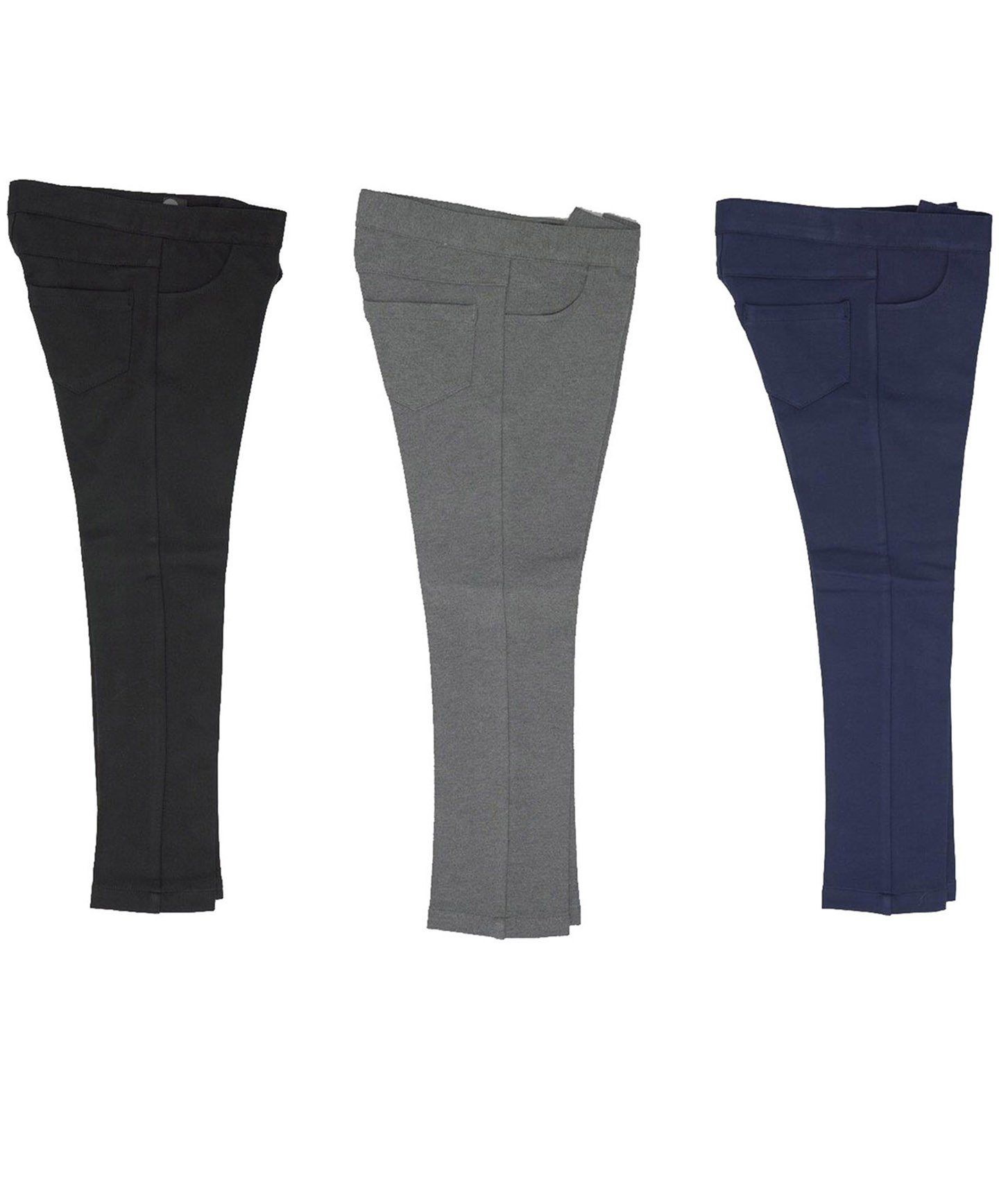 ARMANDO MARTILLO Boys HUSKY SLIM LEG Stretch Microfiber Blend Dress Pants 614HS