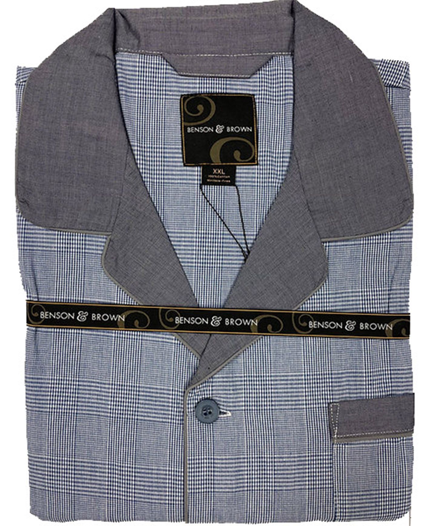 Mens pajama 2025 set 100 cotton