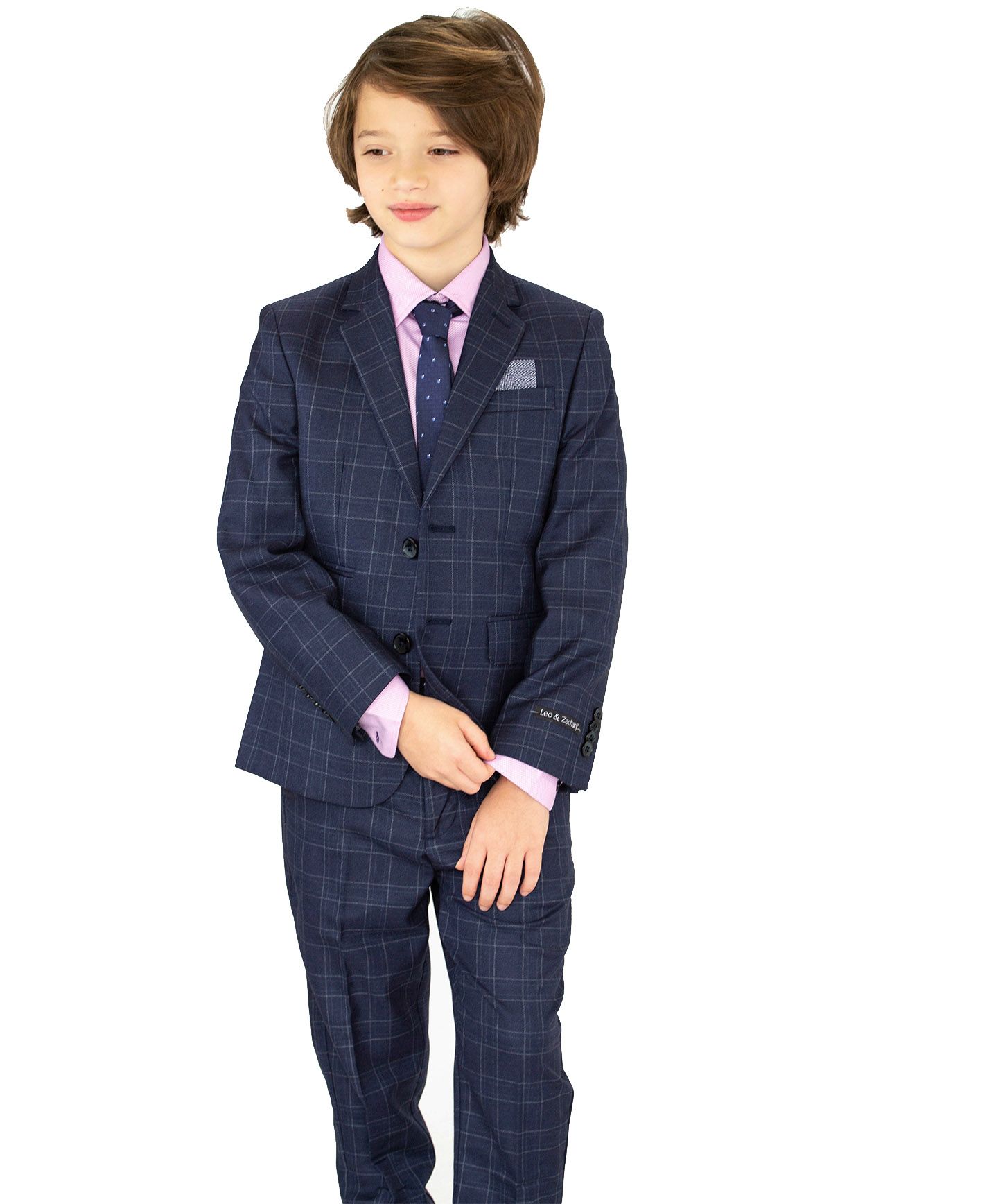 Boys slim 2025 fit dress pants