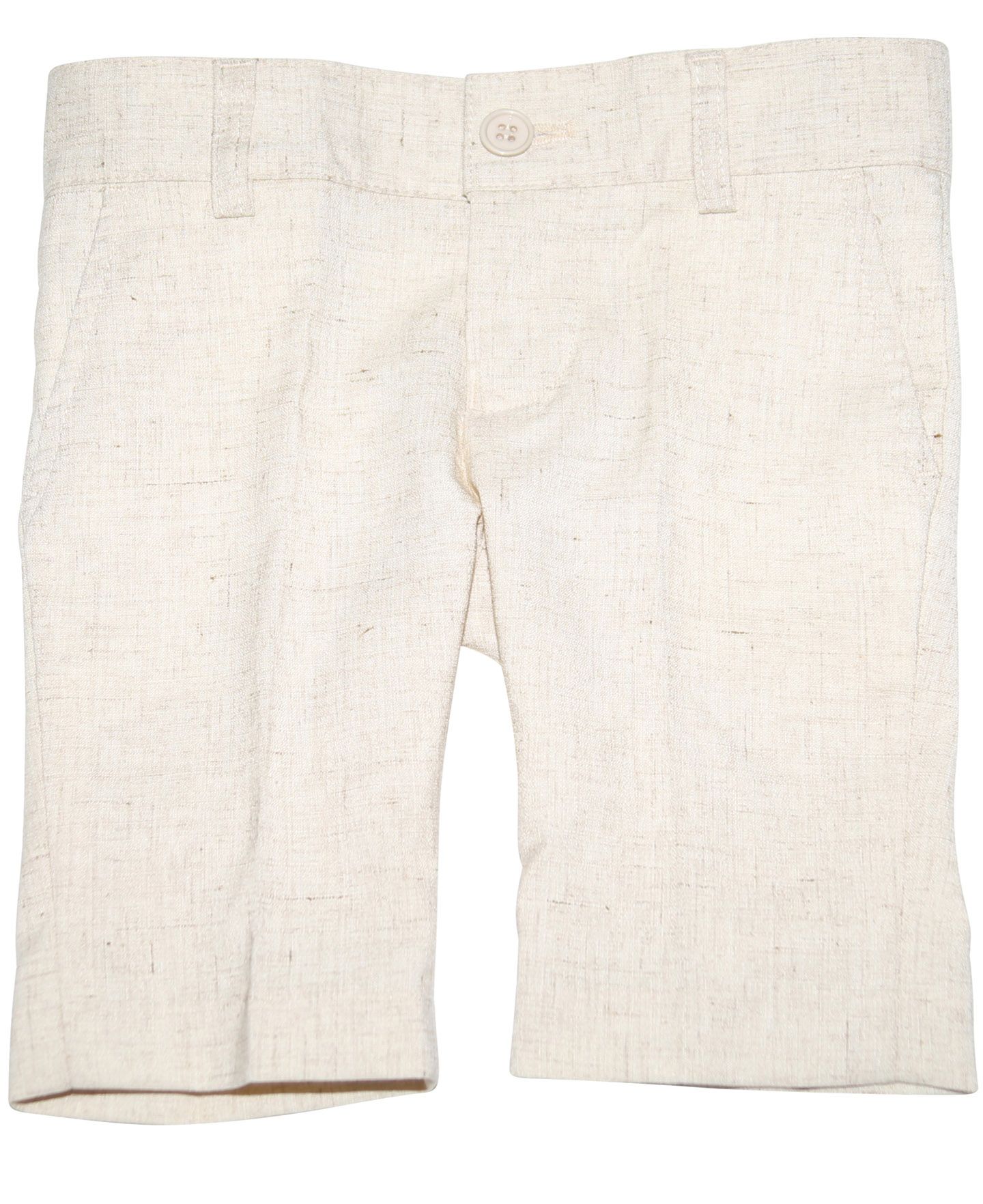 ARMANDO MARTILLO Boys Slim Fit Linen Look Microfiber Blend Dress