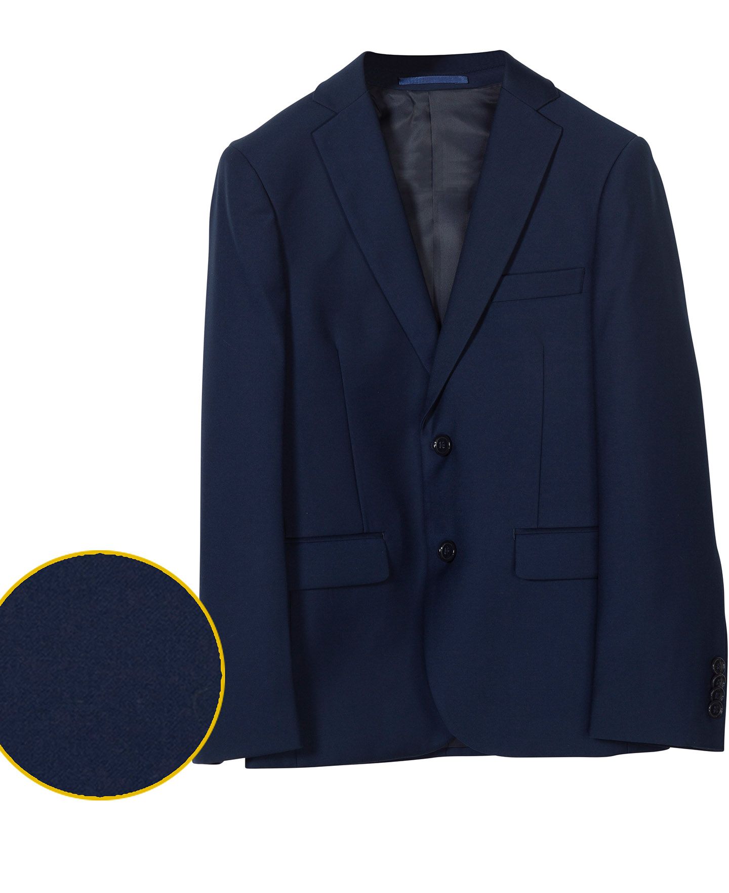 ISAAC MIZRAHI Boys Slim Fit Microfiber Blend Solid Blazer Boytique