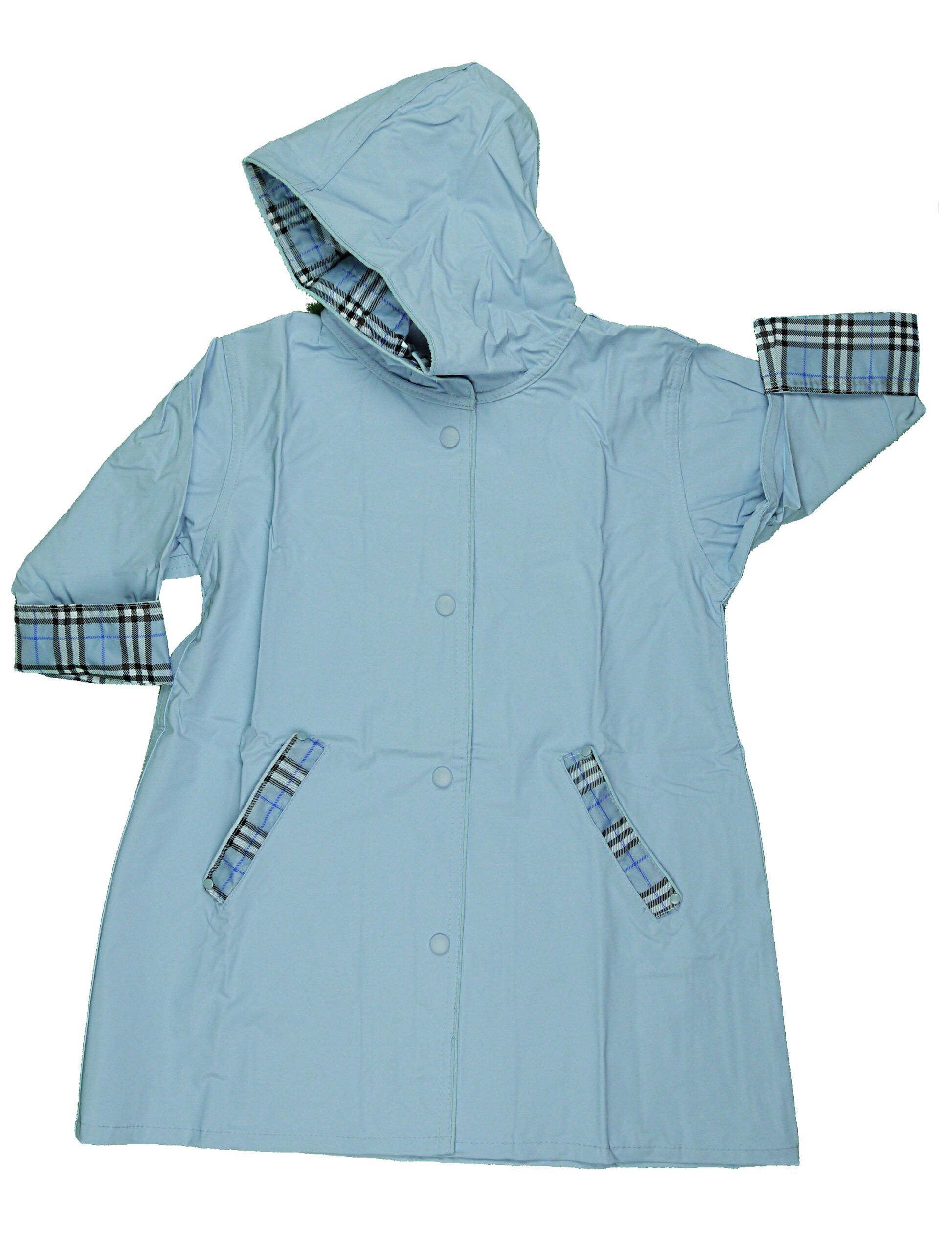 FITRITE Boys Girls Light Blue Rain Coat Boytique