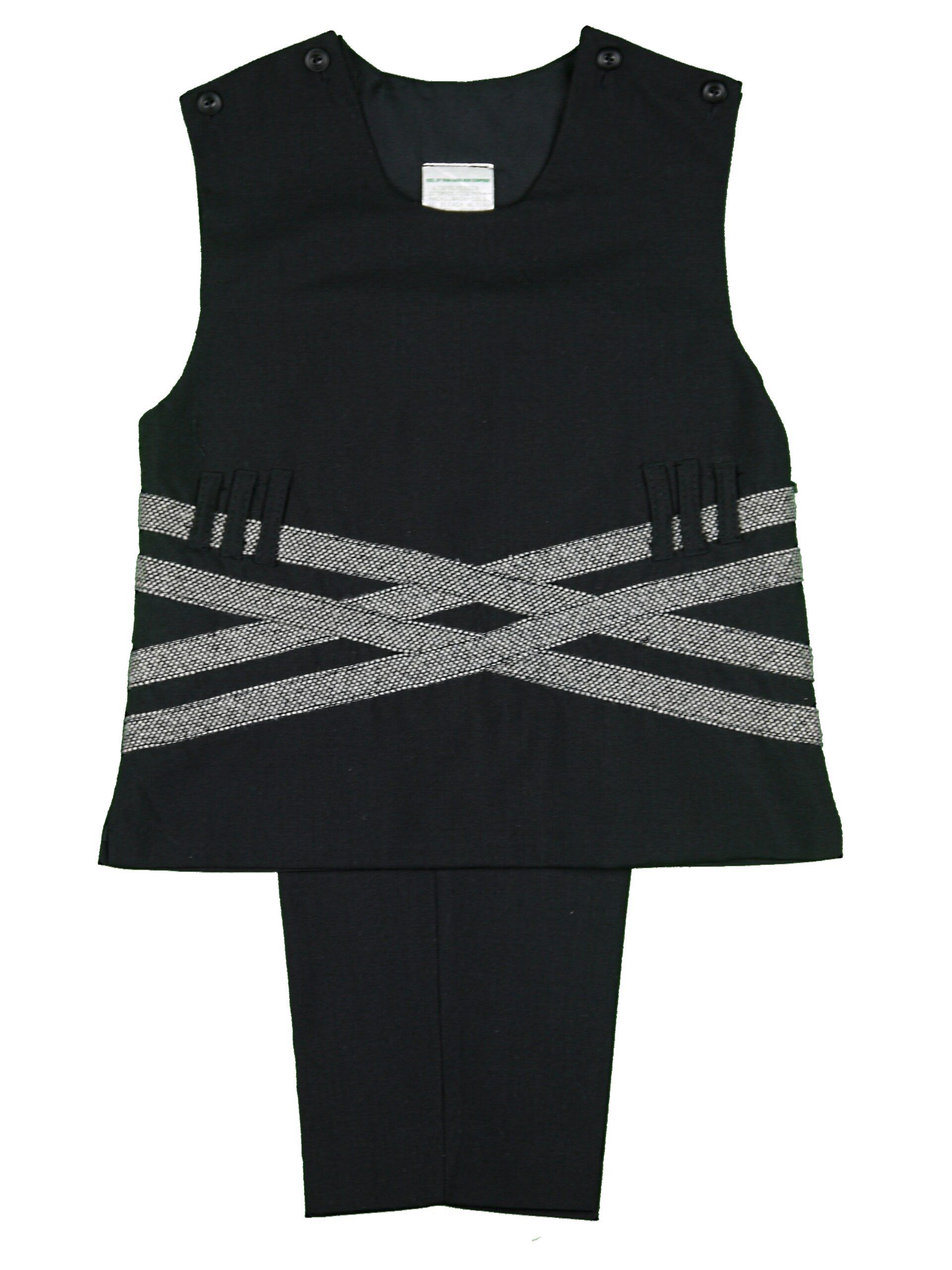 Boys black dress vest on sale