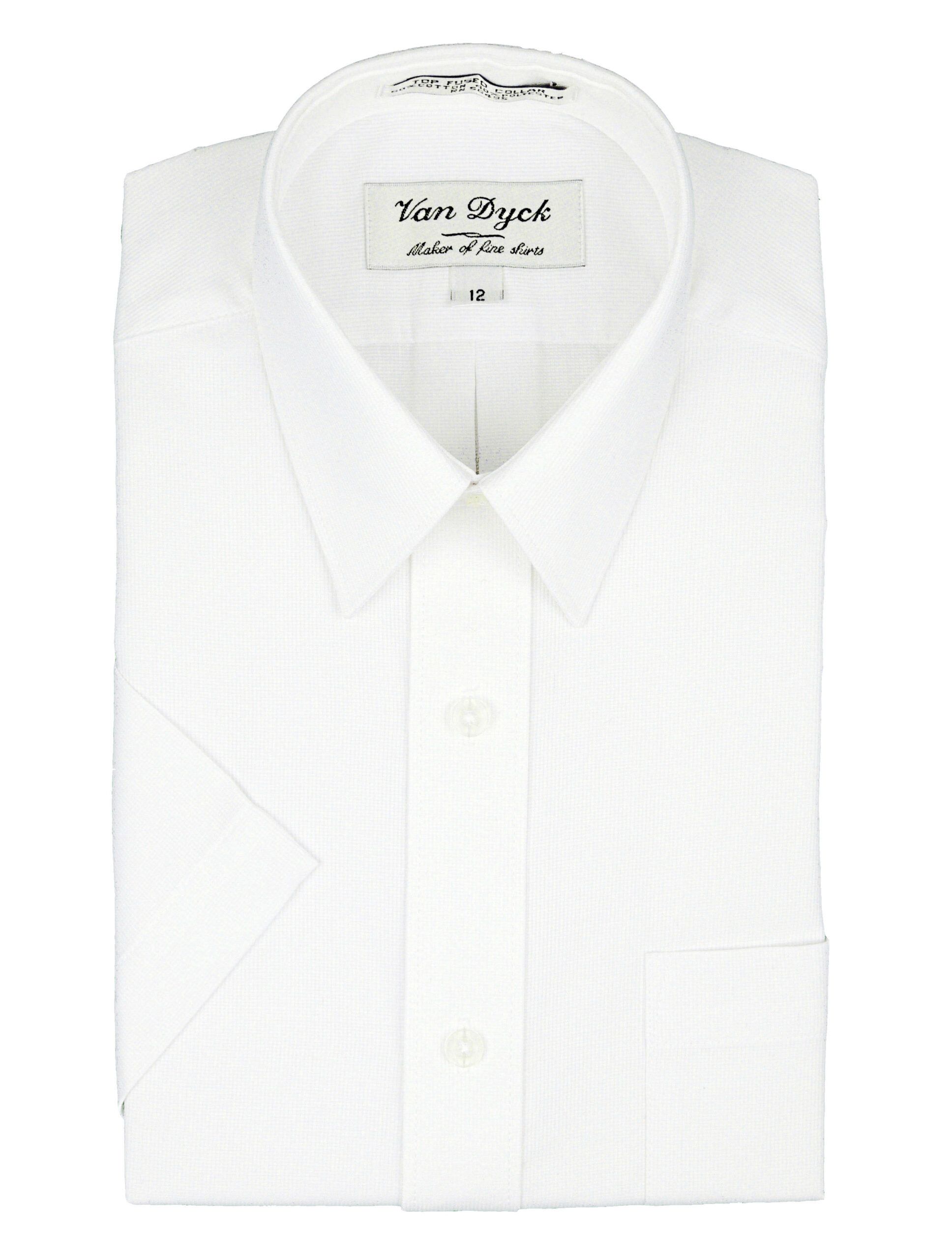 Boys white short sleeve dress shirt cheap