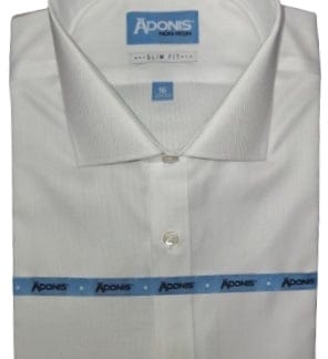 ADONIS MENS FRENCH CUFF CLASSIC FIT COTTON ELITE DESIGN DRESS SHIRT