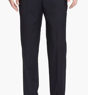 RALPH LAUREN Mens Classic Fit Black Pants