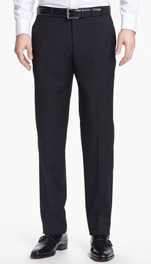 RALPH LAUREN Mens Classic Fit Black Pants Boytique