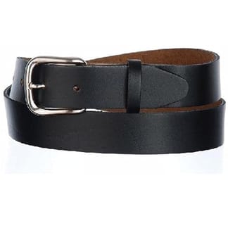 OIL TAN Mens Leather With Silver Buckle One Piece Belt - 1043 1043XL