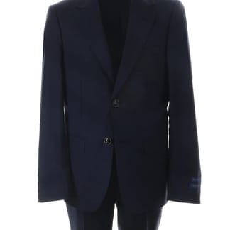T.O. CENTRION BOYS SLIM FIT NAVY FASHION WOOL SUIT