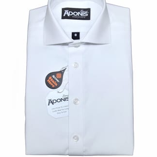 ADONIS Boys Long Sleeve Classic & Husky Fit Cotton Mix KLASSY Design Dress Shirt