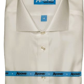 ADONIS BOYS LONG SLEEVES CLASSIC FIT COTTON DAZZLE DESIGN DRESS SHIRT