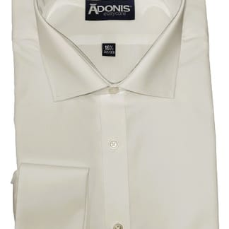 ADONIS MENS CLASSIC FIT FRENCH CUFF COTTON BLEND PERFECTION DESIGN DRESS SHIRT