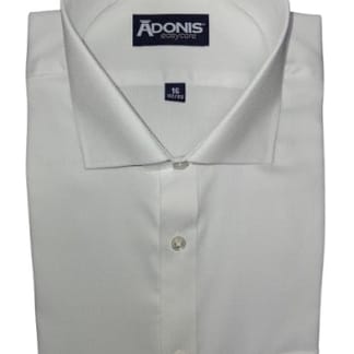 ADONIS MENS CLASSIC FIT LONG SLEEVE BRAID DESIGN COTTON BLEND DRESS SHIRT