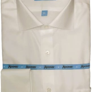 ADONIS MENS FRENCH CUFF CLASSIC FIT COTTON DRESS SHIRT W/W - MCFT22202