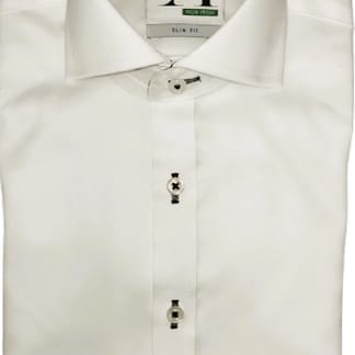 ALVISO BOYS SLIM FIT LONG SLEEVE CONTRAST COTTON NON-IRON DRESS SHIRT- 4516