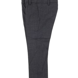 ARMANDO MARTILLO Boys Skinny Fit Blue Design Dress Pants