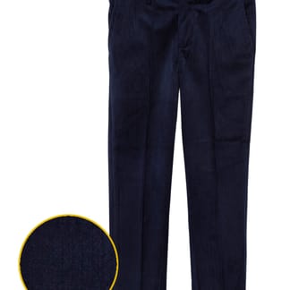 ARMANDO MARTILLO Boys Skinny Fit Velvet Corduroy Dress Pants