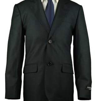 ARMANDO MARTILLO Boys Slim Fit Navy / Grey Pinstripe Suit