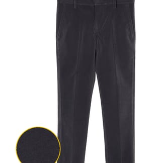 ARMANDO MARTILLO Slim Fit Velvet Boys Dress Pants
