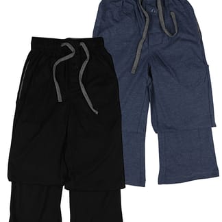 CASUAL TRENDS Mens Cotton Blend Solid Color Knit Pajama Pants PJPANTS K0164 Boytique