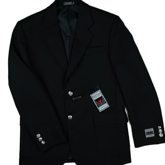 EUROPA Boys Classic Fit Black Blazer