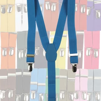 FIT RITE Boys Adjustable Size 12m To 7 Suspenders - 20 COLORS