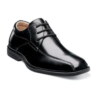 fit and flare midi black dress Boys Black Patent Leather Pre-Walker Lace Shoes 20 (12m to 15m)