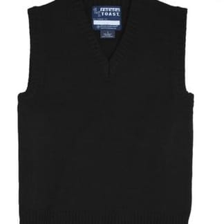 FRENCH TOAST Boys Black Knit Vest