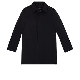 HART SCHAFFNER MARX MENS MELVILLE WOOL 3/4 LENGTH COAT