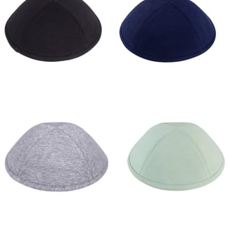 IKIPPAH BOYS & MENS JERSEY ASSORTED DESIGN YARMULKA