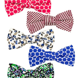 ISAAC MIZRAHI Boys Design Bowties - colors