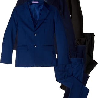JODANO Boys Slim Fit Stretch Solid Suit