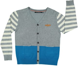 JOHN BIAGGIO, HEATHER GRAY, BUTTON DOWN, CARDIGAN SWEATER.