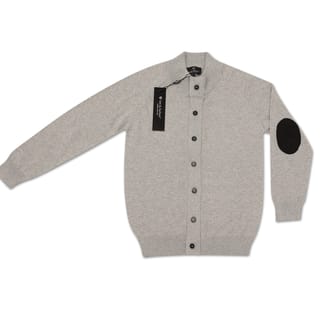 LEO & ZACHARY BOYS CAMERON 100 COTTON BUTTON DOWN SWEATER