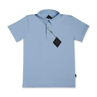 LEO & ZACHARY BOYS FLEX SHORT SLEEVE POLO SHIRT