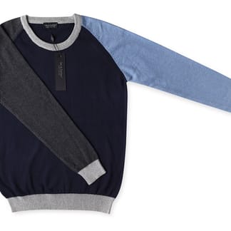 LEO & ZACHARY BOYS MICHAEL COTTON PULLOVER SWEATER