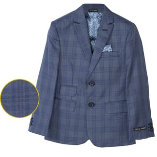 LEO & ZACHARY Boys Slim Fit Microfiber Blend Blazer 483 883