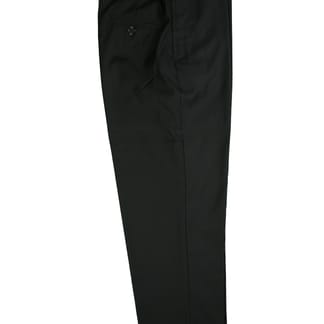 LOUIS V Boys Adjustable Waist Navy Dress pants