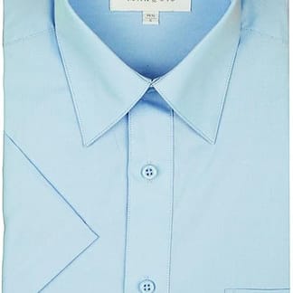 MARQUIS MENS CLASSIC FIT SLEEVE DRESS COTTON BLEND DRESS SHIRT