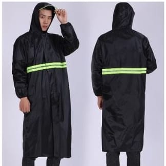 MENS HOODED WATERPROOF RAINCOAT