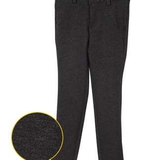 MOCHA NOIR Boys Slim Fit Stretch Solid Dress Pants