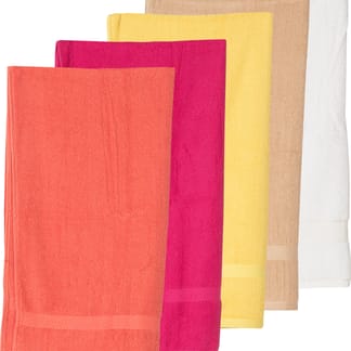 ROYAL USA 100% Cotton Bath Towels in White and Assorted Colors