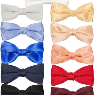 SCZ Boys Clip Bowties - Big & Small Sizes - colors