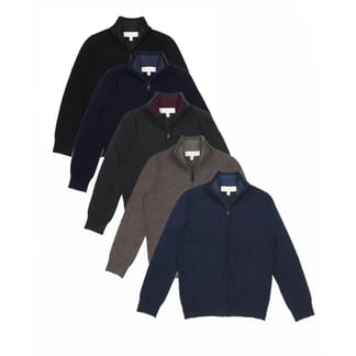 T.O. BOYS FULL ZIP UP SWEATER