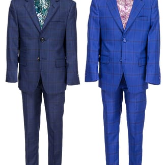 T.O. Boys Plaid Suit - Slim, Classic, & Husky Fits - colors