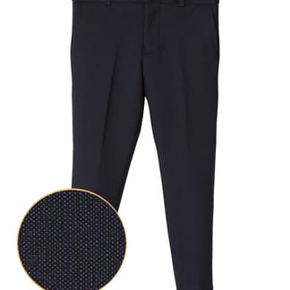 ANDREW MARC Boys Skinny Fit Stretch Black & Blue Check Dress Pants -  Boytique %
