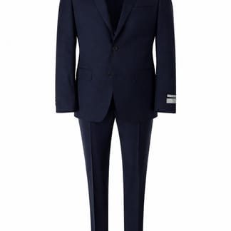 T.O. BOYS VERONA Fit (X HUSKY) FIT MICROFIBER NAVY FASHION SUIT