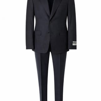 T.O. BOYS VERONA (X HUSKY) FIT MICROFIBER NAVY FASHION SUIT