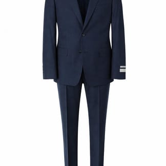 T.O. BOYS VERONA (X HUSKY) FIT MICROFIBER NAVY FASHION SUIT